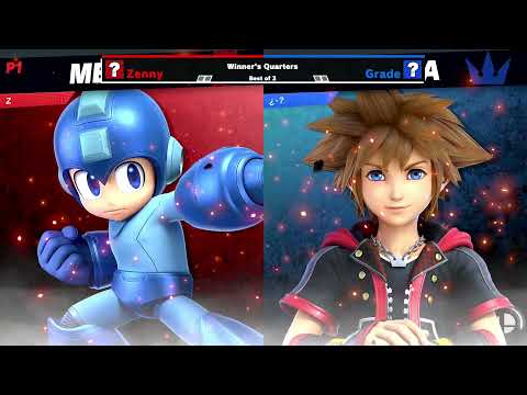 Tempo Revival 4 - Grade (Sora) Vs. Zenny (Megaman) - WR3 - Smash Ultimate