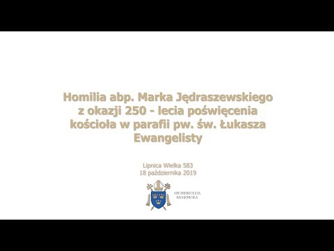 Homilia Arcybiskupa Marka Jędraszewskiego