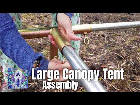How to Assemble a Large Canopy Tent