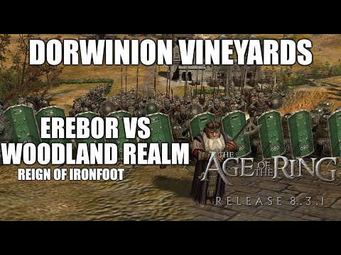 AotR 8.3.1 mod - How To Play Erebor vs. Woodland Realm