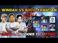 WINDAH LAPU LAPU GOES TO MYTHIC VS BOCIL KEMATIAN Momen Kocak Windah Basudara Mobile Legends
