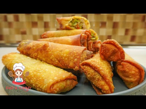 Chinese Egg Rolls: Crispy and Delicious Full Recipe #chinesefood