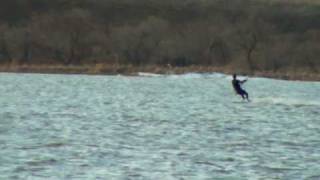 preview picture of video 'Lumsden Lake, April 11, 2011. Lumsden, Saskatchewan'