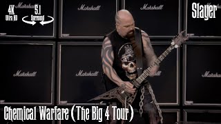 Slayer - Chemical Warfare (The Big 4 Tour) [5.1 Surround / 4K Remastered]