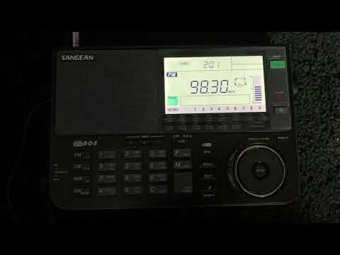 WCXT 98.3 Station ID Hartford, MI 142 Mile Tropo