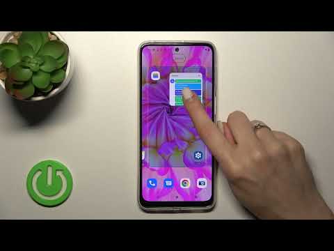 How to Add & Remove Home Screen Widgets on MOTOROLA Moto G42