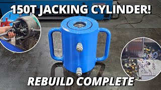 Download lagu The Full Rebuild of our 150 Ton Hydraulic Jacking Cylinder mp3 Download lagu The Full Rebuild of our 150 Ton Hydraulic Jacking Cylinder mp3