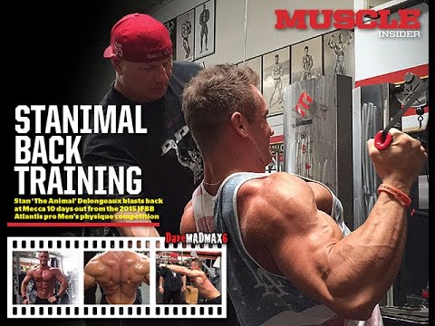 Back training with Stanimal 10 days out from Atlantis Pro