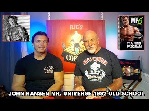 John Hanson Mr  Universe 1992 Old School Bodybuilding Tips
