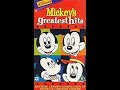 Closing To Mickey S Greatest Hits UK VHS 1996