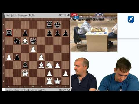 Copa del Mundo de ajedrez 2015 (Cuartos de Final 1ª Partida)