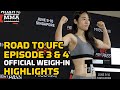 Road to UFC 3 & 4 Official Weigh-in Highlights | MMA Fighting