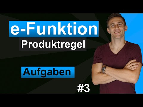 e-Funktionen ableiten Übungsaufgaben zur Produktregel - Mit Lösungen und Erklärungen | #3