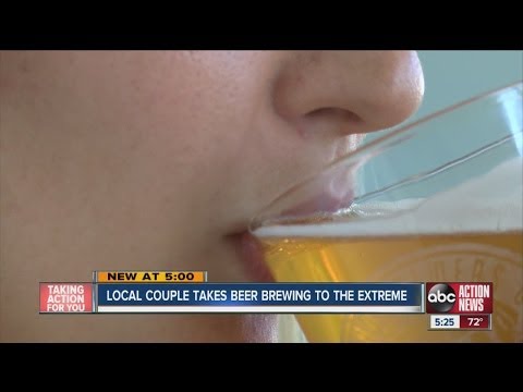 A Lakeland couple takes beer brewing to the extreme