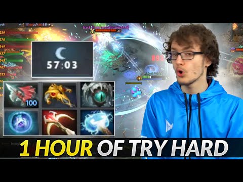 Miracle- ABSOLUTE 1 hour Try Hard - 70k dmg Clinkz Carry