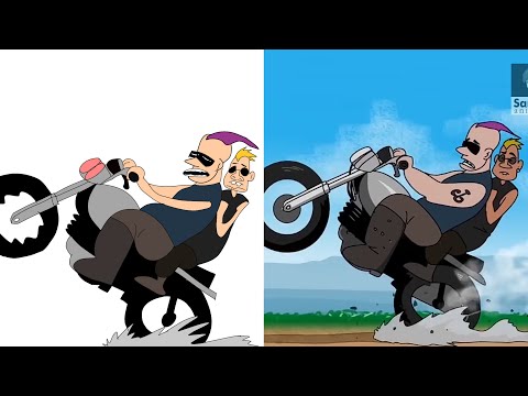 Kartun Lucu Crazy Racer - Funny Drawing video || Drawing meme