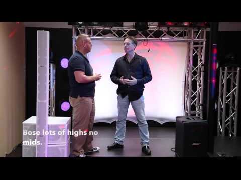 FBT CLA Series Vertus Speaker vs  Bose L1 System 2 with Wyatt Hill