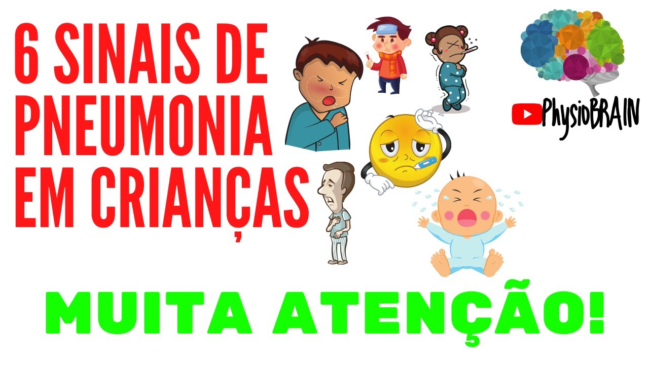 6 SINAIS DE PNEUMONIA EM CRIANÇAS! Como identificar e saber quais o cuidados necessários