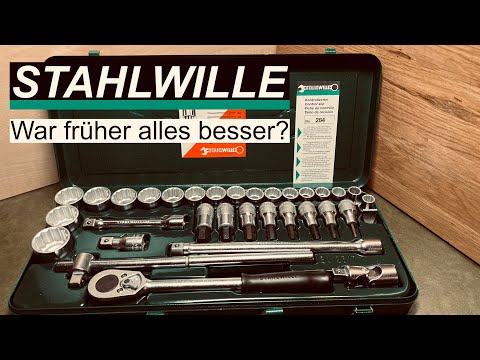 Werkzeug aus den 70ern - Stahlwille Ratschenkasten Vergleich mit Hazet Steckschlüssel Nusskasten