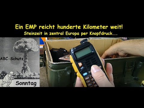 An EMP protection box - The NEMP of a nuclear weapon / atomic bomb