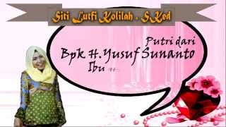 preview picture of video 'Undangan Online Pernikahan Toha & Lutfi'