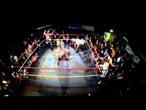 Kid Lux & Lloyd Pengel vs 'Arrows of Hungary' Icarus & Dover [10/11/2013]