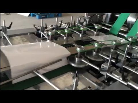 Paper bag making machine price - fully automatic sheet feed ...