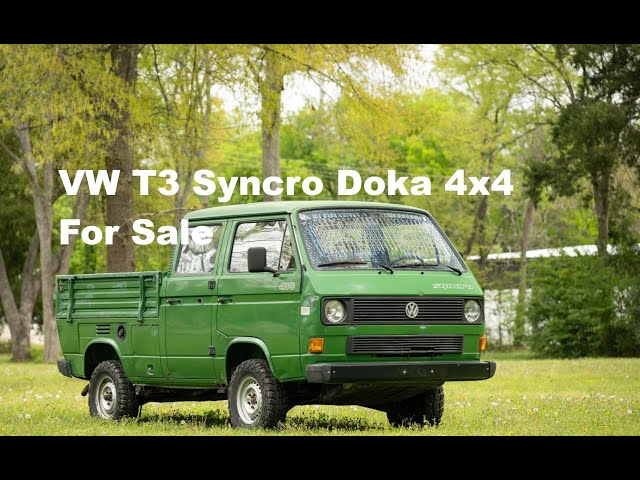 1991 Volkswagen T3 Syncro Doka - Image 42