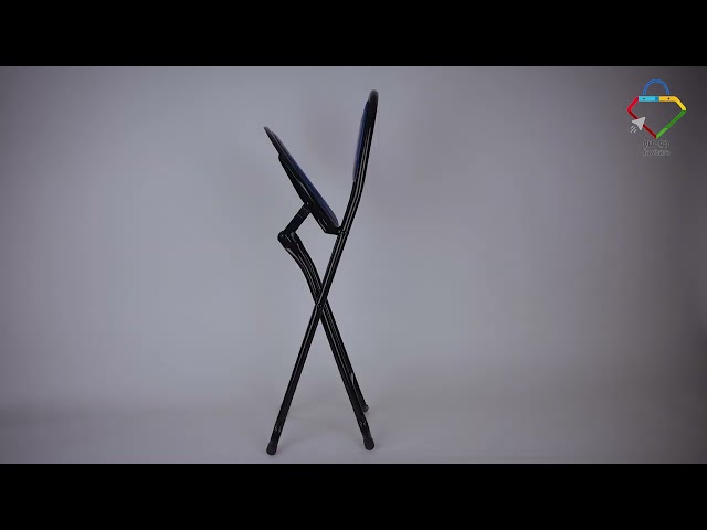 كرسي صلاة حديد ازرق رجول طويلة