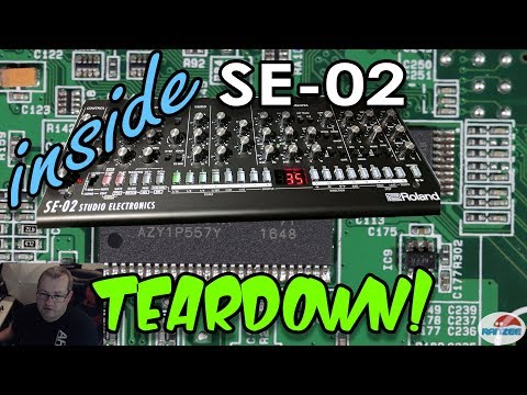 Inside the Roland Boutique SE-02 analog synthesizer