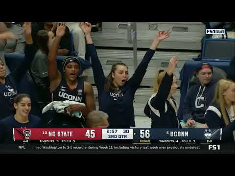UConn Women's Basketball Highlights v. NC State 11/20/2022