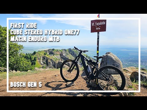 First ride - Cube Stereo Hybrid One77 - Macin Enduro MTB