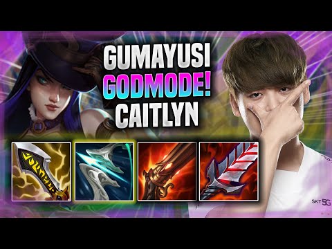 GUMAYUSI LITERALLY GOD MODE WITH CAITLYN! - T1 Gumayusi Plays Caitlyn ADC vs Viktor!