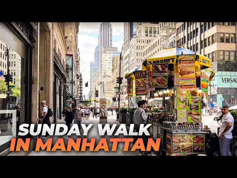 NYC LIVE Exploring Manhattan on Sunday Afternoon (September 26, 2021)
