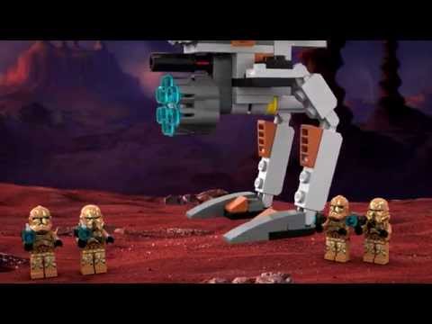 Vidéo LEGO Star Wars 75089 : Soldats Geonosis