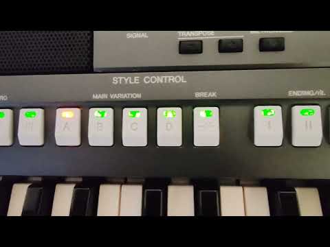 The awesome Yamaha PSR S770 Synth
