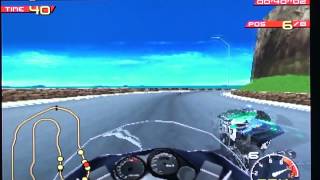 Moto Racer on Sony Playstation / PS1. Gameplay & Commentary