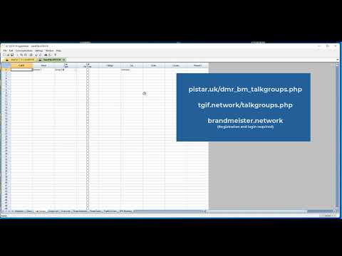 Basic DMR Programming with RT Systems software