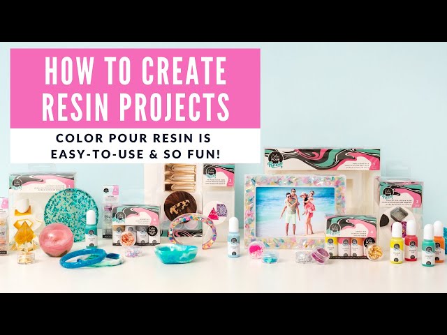 Vidéo teaser pour How to create with Color Pour Resin