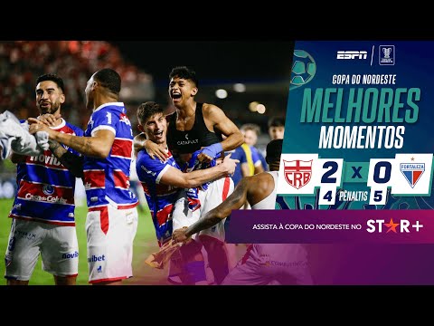 Gols e lances de CRB x Fortaleza