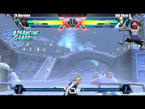 UMVC3 TA Marvisto vs AGE ChrisG - Next Level Battle Circuit #3 Tournament