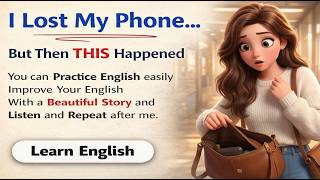 Shadowing English Story (A1–A2) | I Lost My Phone… and Something Unexpected Happened 📱