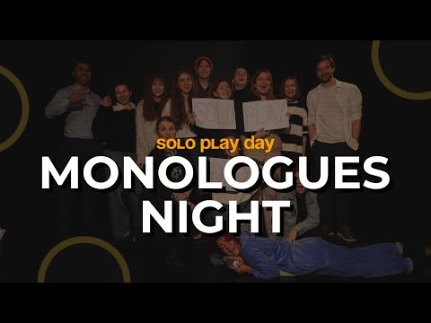 Monologues Night (Solo Play Day Fest, Kyiv, Nov 08, 2024)