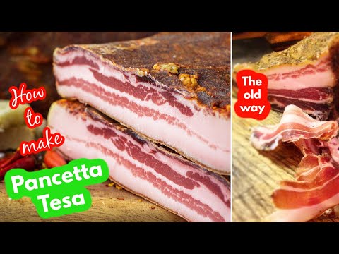 Come preparare la pancetta tesa alla vecchia maniera