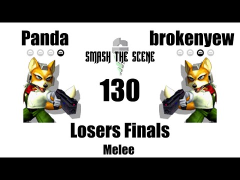 Panda vs brokenyew - STS 130 LF - Smash Melee SSBM