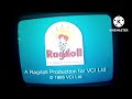 Tots Video 1998 end / Rare Tots Video Announcement / Rare Ragdoll 1995 Logo / VCI 1995 Lyrics