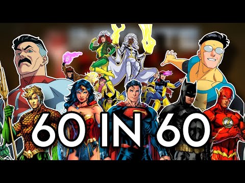 60 Characters in 60 Seconds | Infinite Lives