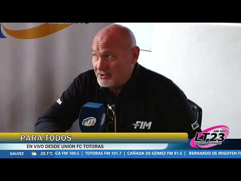 Flat Track internacional en Totoras: Armando Castagna destacó el circuito y la organización