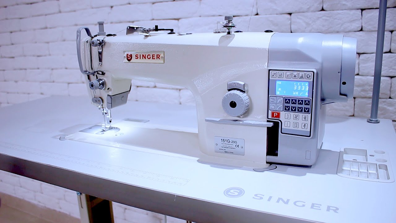 Máquina de Costura Reta Industrial Eletrônica -  Singer 151 G