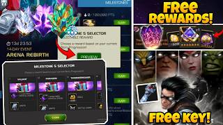 FREE UNITS + 7⭐ TITAN CRYSTAL! LEGENDS KEYS, EMPOWERED CRYSTALS & MORE FREE REWARDS | MCOC
